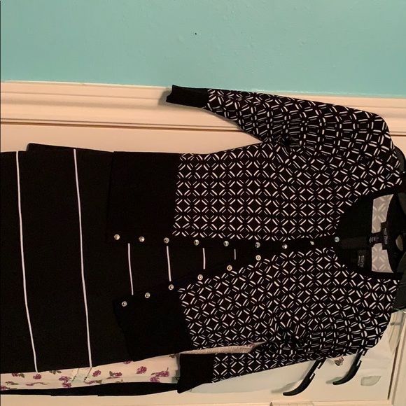 Dress w/ sweater - Picture 2 of 4